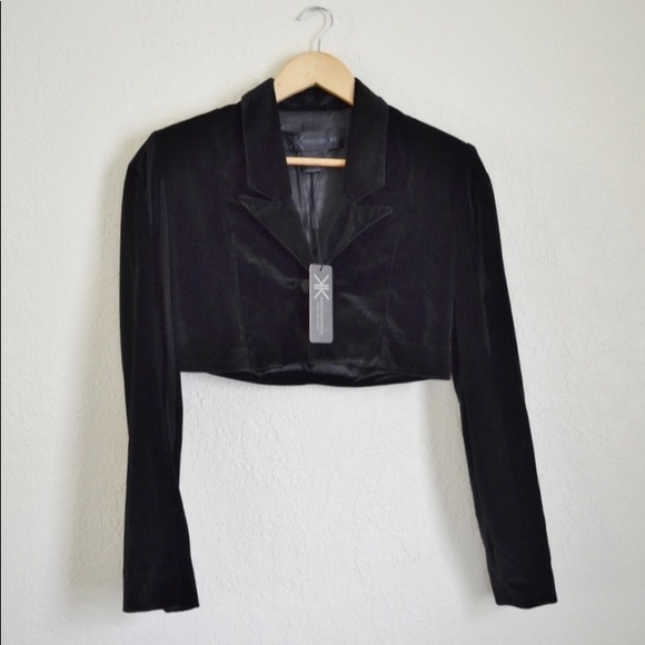 NWT Kardashian Kollection Cropped Jacket size XS - Picture 5 of 7